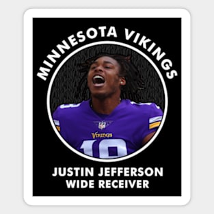 JUSTIN JEFFERSON - WR - MINNESOTA VIKINGS Magnet